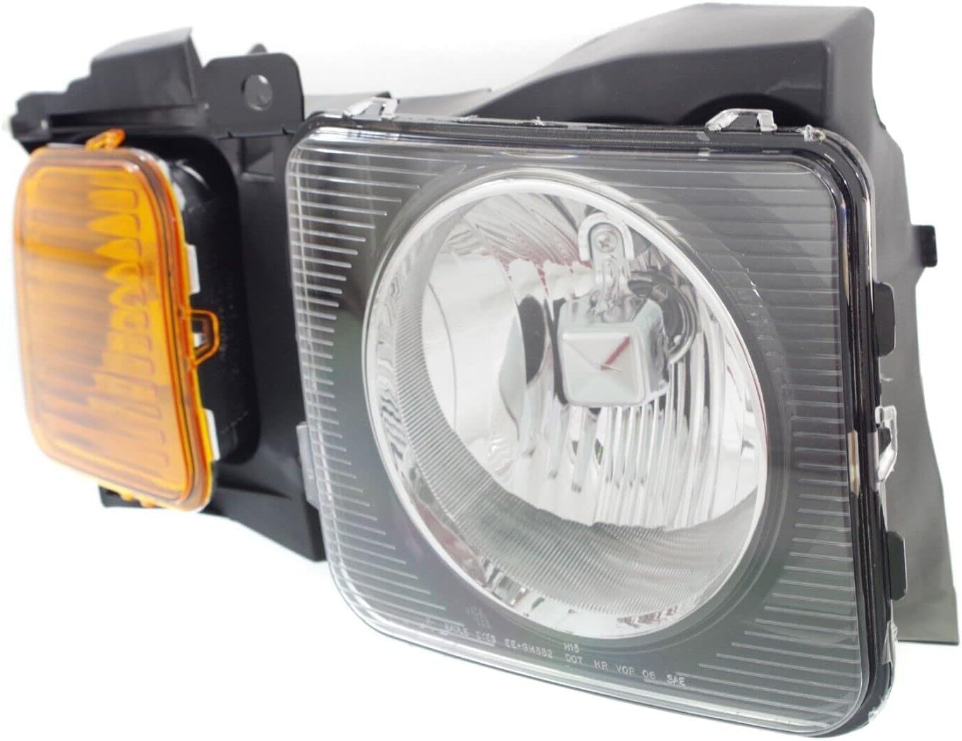 Set Of 2 Front Head Light Assembly Halogen Left Driver & Right Passenger Side 2006-2010 Hummer H3 / 2009-2010 H3T HU2502100 HU2503100 15951163 15951164