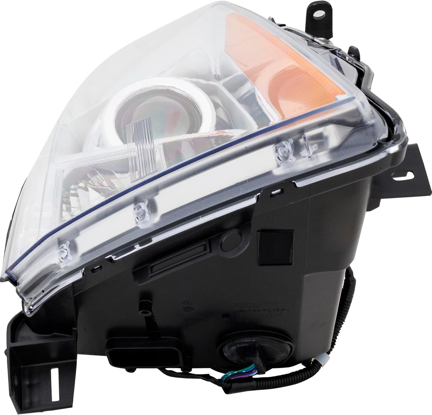 Front Head Light Assembly Right Passenger Side Direct Replacement Compatible With 2010-2012 Cadillac SRX GM2503345 22853873