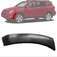 Front Bumper End Extension Primed Left Driver Side Direct Replacement Compatible With 2009-2012 Toyota RAV4 TO1004175 521130R901