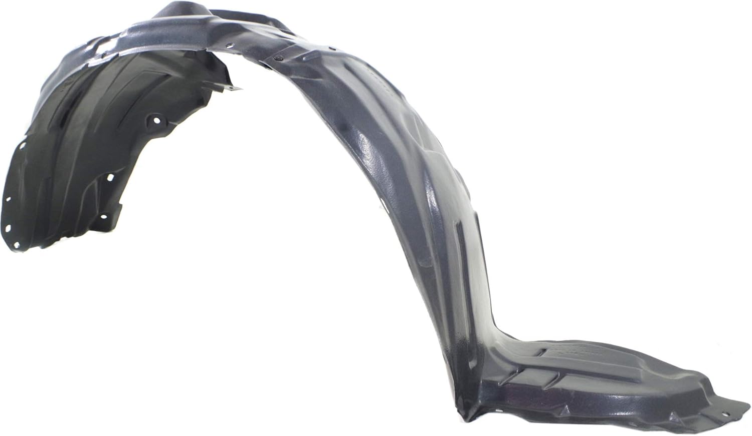 Front Fender Liner Right Passenger Side Direct Replacement Compatible With 2004-2006 Mazda 3 MA1249125 BP4K56130F