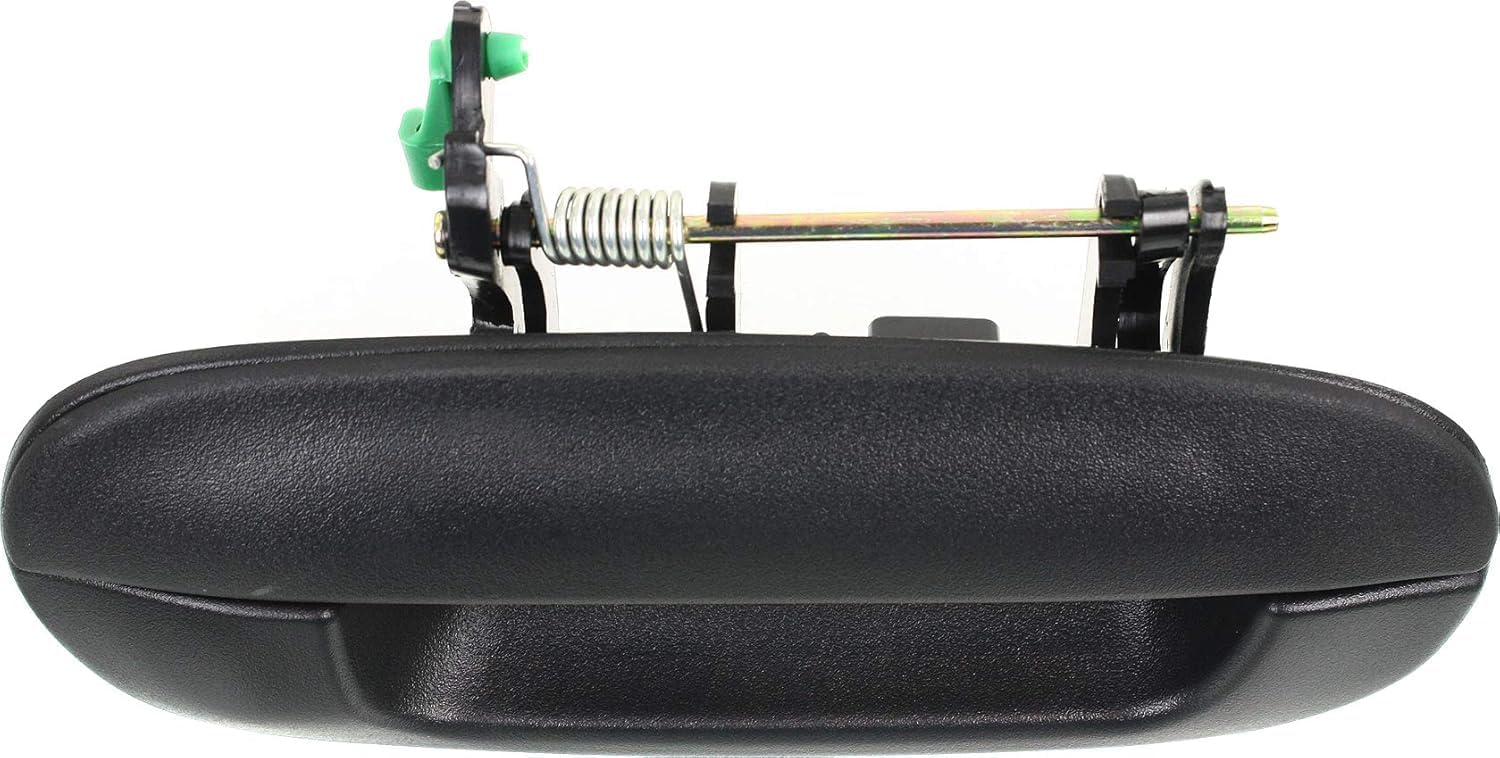 Rear Exterior Door Handle Textured Left Driver Side Direct Replacement Compatible with 2002-2006 Chevrolet Trailblazer / 2002-2009 GMC Envoy GM1521113 15291300
