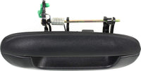 Rear Exterior Door Handle Textured Left Driver Side Direct Replacement Compatible with 2002-2006 Chevrolet Trailblazer / 2002-2009 GMC Envoy GM1521113 15291300