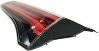 Tail Light Inner Assembly Right Passenger Side Direct Replacement Compatible With 2016-2018 Toyota RAV4 TO2803133 815800R031
