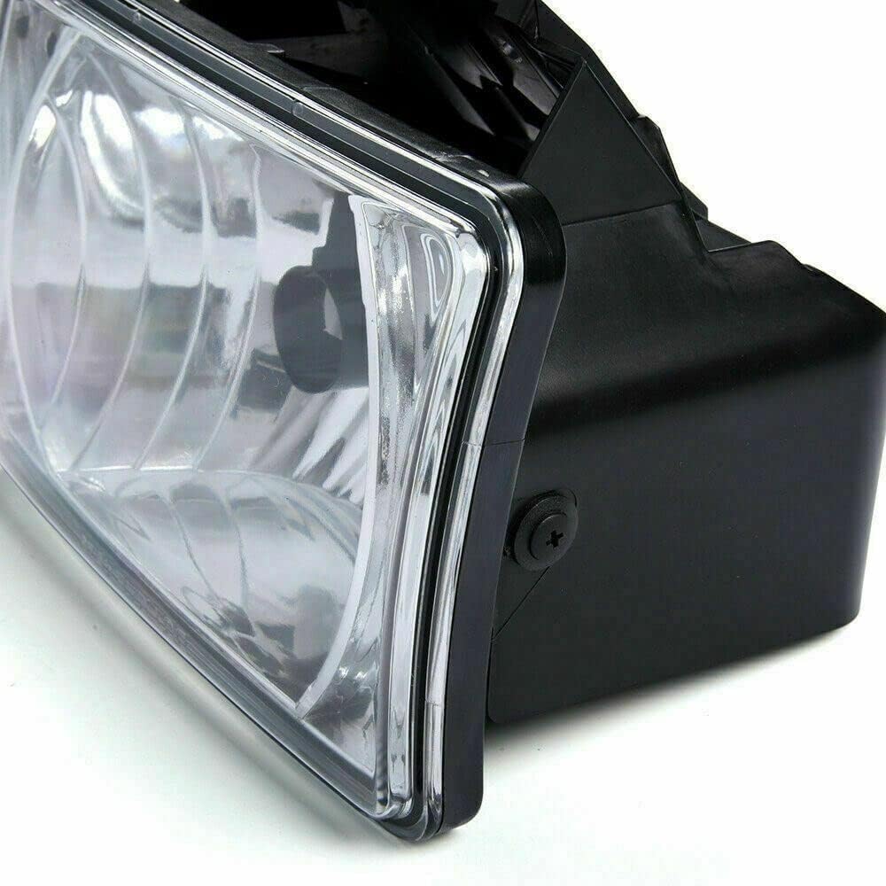 Front Bumper Lower Valance + Extension Textured Fog Light Left Driver And Right Passenger Side Direct Replacement Compatible With 2004-2012 Chevrolet Colorado GM1000722 GM2592135