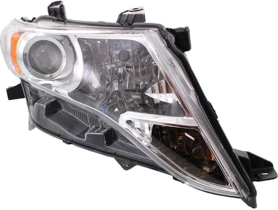 Set Of 2 Front Head Light Assembly Halogen Right Passenger And Left Driver Side Direct Replacement Compatible With 2009-2015 Toyota Venza TO2503189 TO2502189 811100T020 811500T020