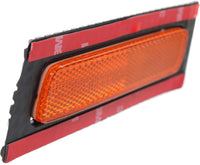 Set Of 2 Front Bumper Reflector Left Driver & Right Passenger Side Direct Replacement Compatible With 2005-2008 Audi A4 AU2557100 AU2556100 8E0945072 8E0945071