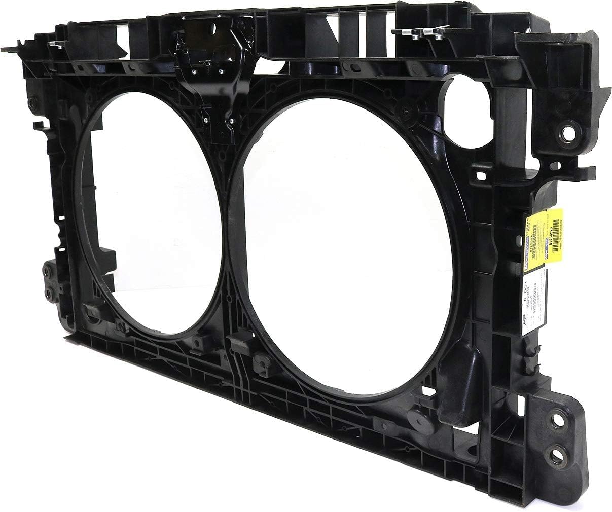 Front Radiator Support Assembly Plastic with Steel Direct Replacement Compatible With 2016-2018 Nissan Altima NI1225250 625009HS0A