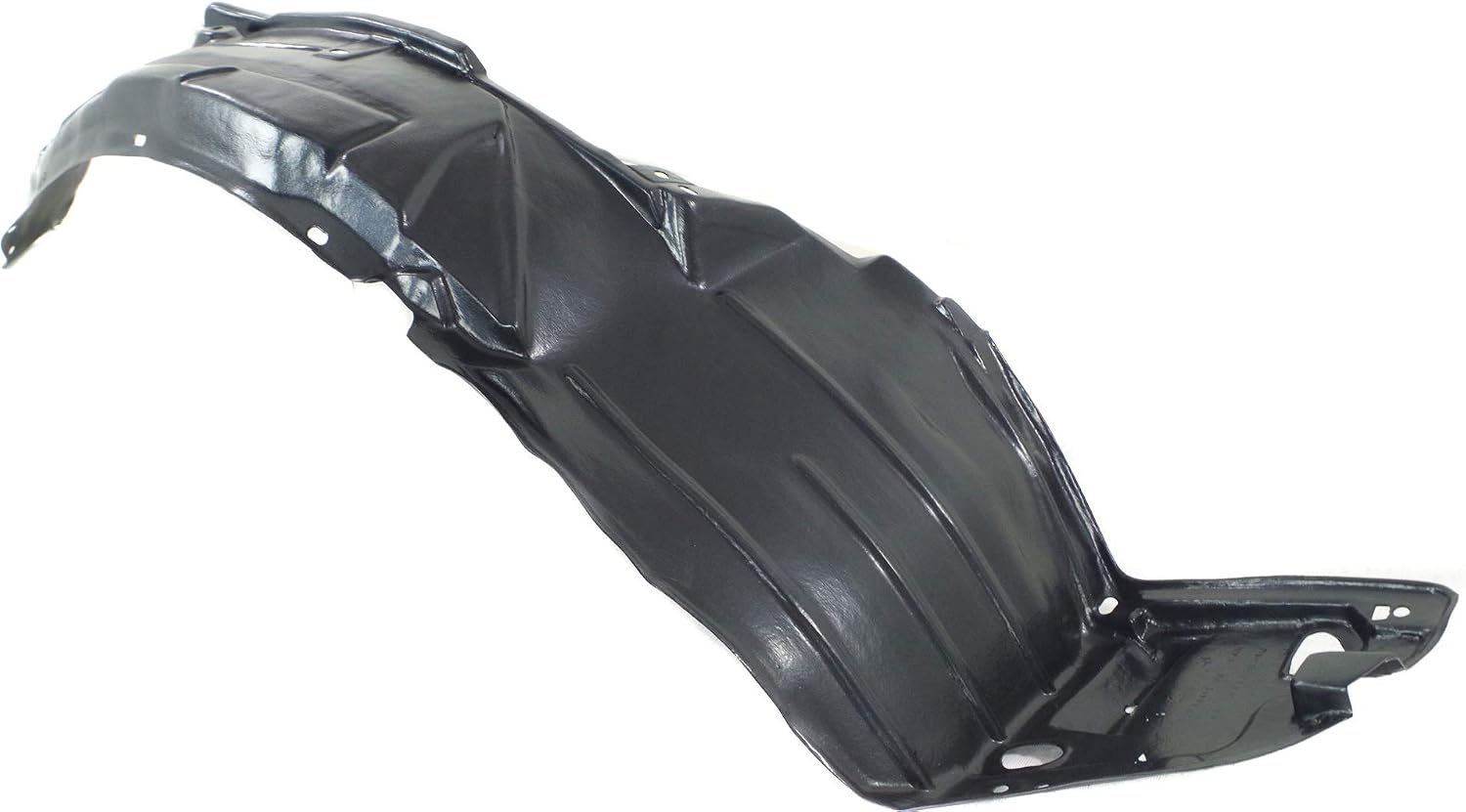 Front Fender Liner Right Passenger Side Direct Replacement Compatible With 2004-2005 Honda Civic HO1249122 74101S5BJ01