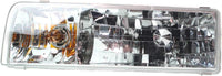 Set Of 2 Front Headlight Assembly Right Passenger & Left Driver Side Direct Replacement Compatible With 1995-1997 Lincoln Town Car FO2502141 FO2503141 F5VY13008B F5VY13008A