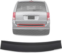 Rear Bumper Step Pad Chrome Trim Plastic Direct Replacement Compatible With 2011-2016 Chrysler Town & Country / 2011-2020 Dodge Grand Caravan CH1191114 68125729AB