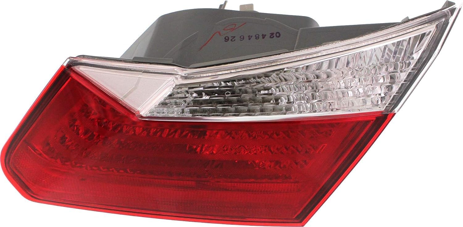 Tail Light Inner Assembly Right Passenger Side Direct Replacement Compatible With 2013-2015 Honda Accord HO2803104 34150T2AA01