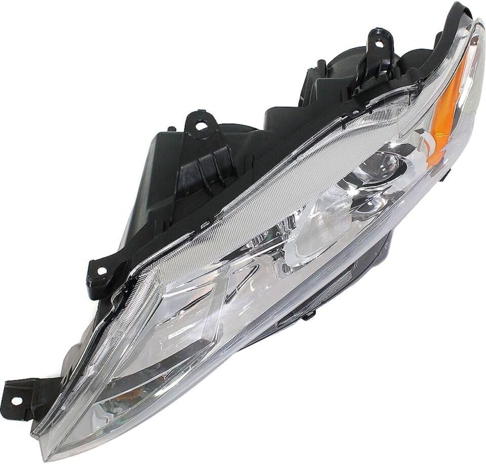 Set Of 2 Front Head Light Assembly Halogen Right Passenger And Left Driver Side Direct Replacement Compatible With 2009-2015 Toyota Venza TO2503189 TO2502189 811100T020 811500T020