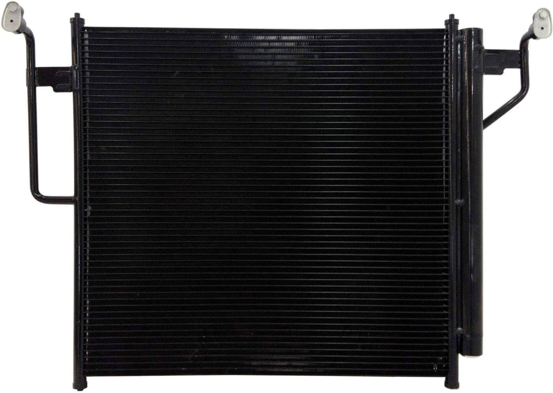 Front A/C Condenser Aluminum Core Direct Replacement Compatible With 2004-2015 Nissan Titan/Pathfinder Armada / 2004-2010 Infiniti QX56 NI3030157 921009GF0A
