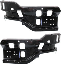 Set Of 2 Front Bumper Bracket Left Driver & Right Passenger Side Direct Replacement Compatible With 2011-2014 Chevrolet Silverado 2500HD 3500HD GM1067193 GM1066193 25883350 25883351
