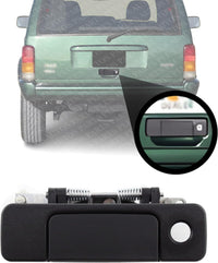 Tail Gate Handle Outside Textured Plastic Direct Replacement Compatible with 1997-2001 Jeep Cherokee / 1995-1998 Grand Cherokee CH1915106 55076016AE