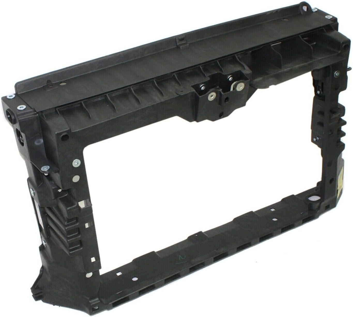 Front Radiator Support Plastic with Steel Direct Replacement Compatible with 2012-2015 Volkswagen Passat VW1225138 561805588B9B9
