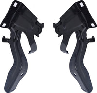 Set Of 2 Front Hood Hinge Steel Left Driver & Right Passenger Side Direct Replacement Compatible With 2014-2020 Nissan Rogue NI1236149 NI1236148 654004BA0A 654014BA0A