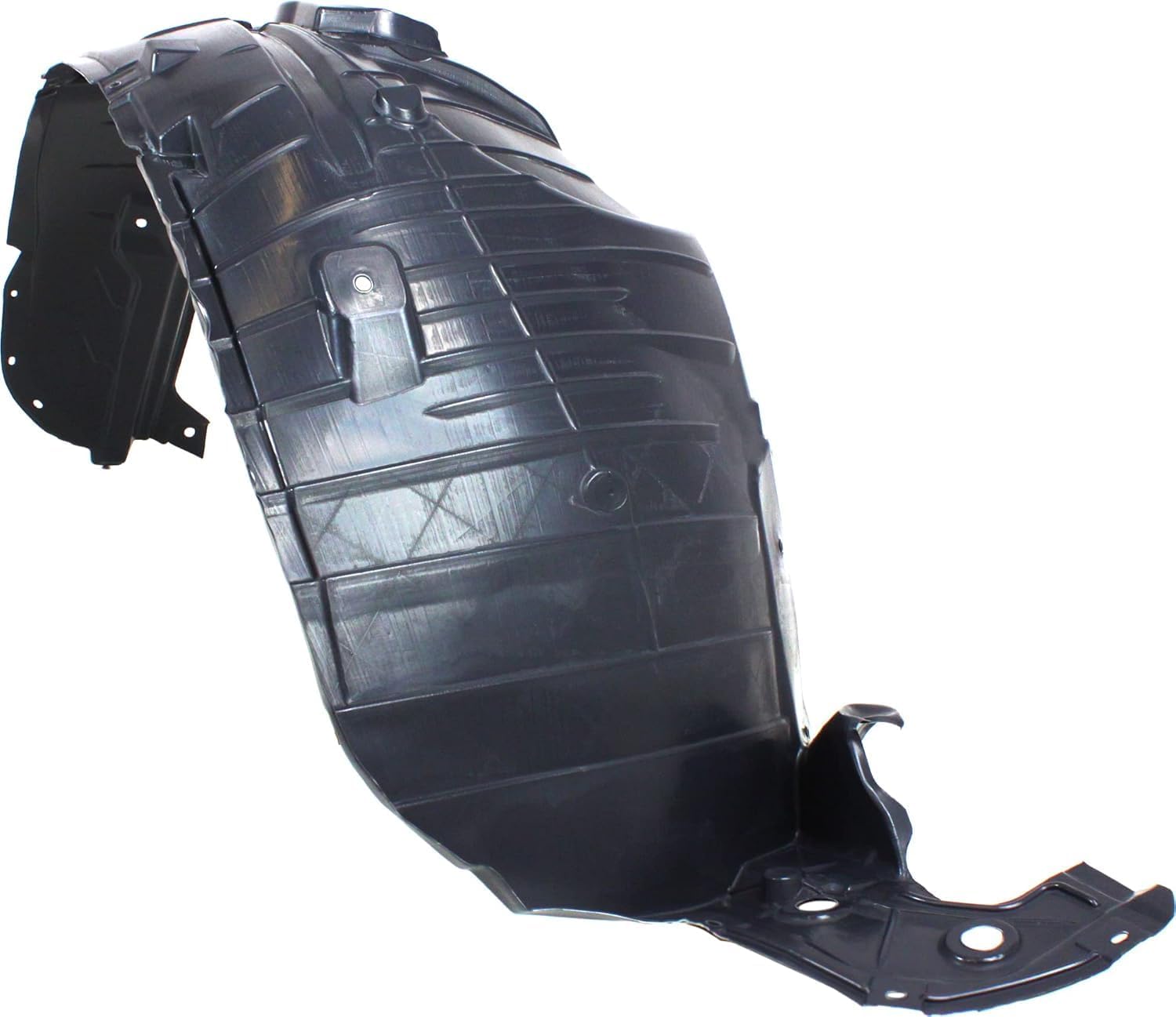 Front Fender Liner Right Passenger Side Direct Replacement Compatible With 2008-2013 Nissan Rogue / 2014-2015 Select NI1249117 63842JM00A