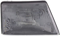 Front Header Panel Thermoplastic And Fiberglass + Headlight Assembly Right Passenger & Left Driver Side Direct Replacement Compatible With 1998-2000 Ford Ranger FO1220215 FO2502151