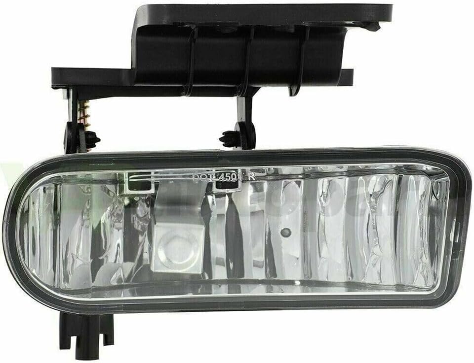 Front Bumper Chrome Steel + Upper Cover Textured + Lower Valance +Fog Light Direct Replacement Compatible With 2001-2002 Chevrolet Silverado 2500HD 3500 GM1002376 GM1051106