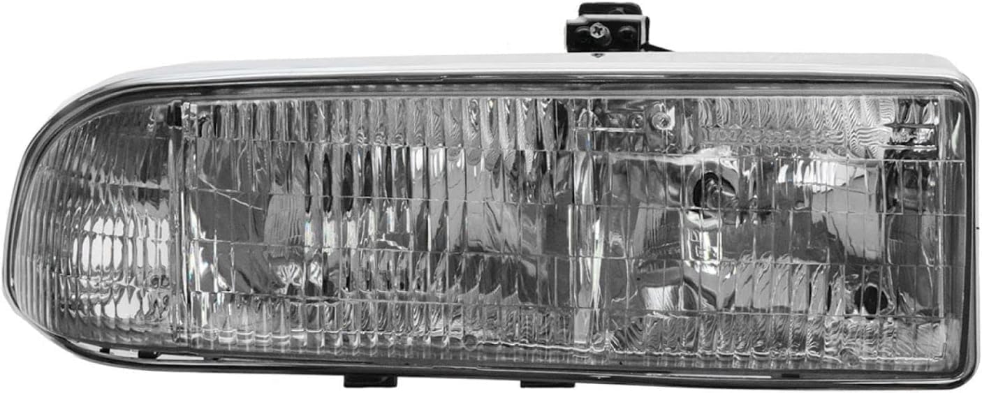 Set Of 2 Front Headlight Composite Assembly Right Passenger & Left Driver Side Direct Replacement Compatible With 1998-2004 Chevrolet S10 / 1998-2005 Blazer GM2503172 GM2502172