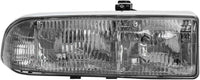 Set Of 2 Front Headlight Composite Assembly Right Passenger & Left Driver Side Direct Replacement Compatible With 1998-2004 Chevrolet S10 / 1998-2005 Blazer GM2503172 GM2502172