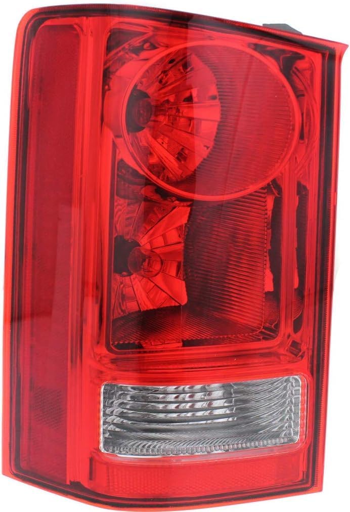 Tail Light Assembly Left Driver Side Direct Replacement Compatible With 2009-2015 Honda Pilot HO2800174 33550SZAA02
