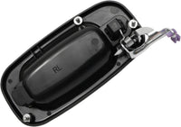 Rear Exterior Door Handle Textured Without Keyhole Left Driver Side Direct Replacement Compatible with 1999-2006 Chevrolet Silverado/GMC Sierra GM1520105 15721571 19356470