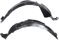 Set Of 2 Front Fender Liner Left Driver & Right Passenger Side Direct Replacement Compatible With 2007-2013 Acura MDX AC1249123 AC1248123 74101STXA00 74151STXA00