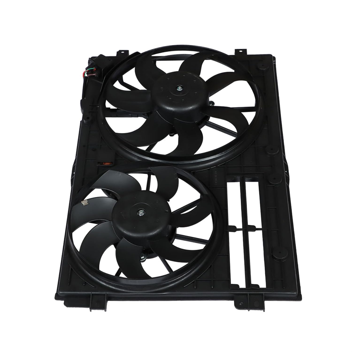 Radiator Condenser Cooling Fan Assembly Direct Replacement Compatible with 2005-2016 Volkswagen Jetta VW3117106 1K0121205AJ-PFM 1K0959455ET