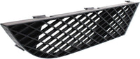 Set Of 2 Front Bumper Outer Grille Textured Plastic Left Driver & Right Passenger Side Direct Replacement Compatible With 2005-2008 BMW 7-Series BM1039116 BM1038116 51117135564