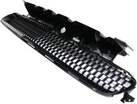AUTOS PARTS PLUS Front Bumper Lower Grille Black Direct Replacement Compatible With 2011-2014 Dodge Challenger H1036129 68109841AA