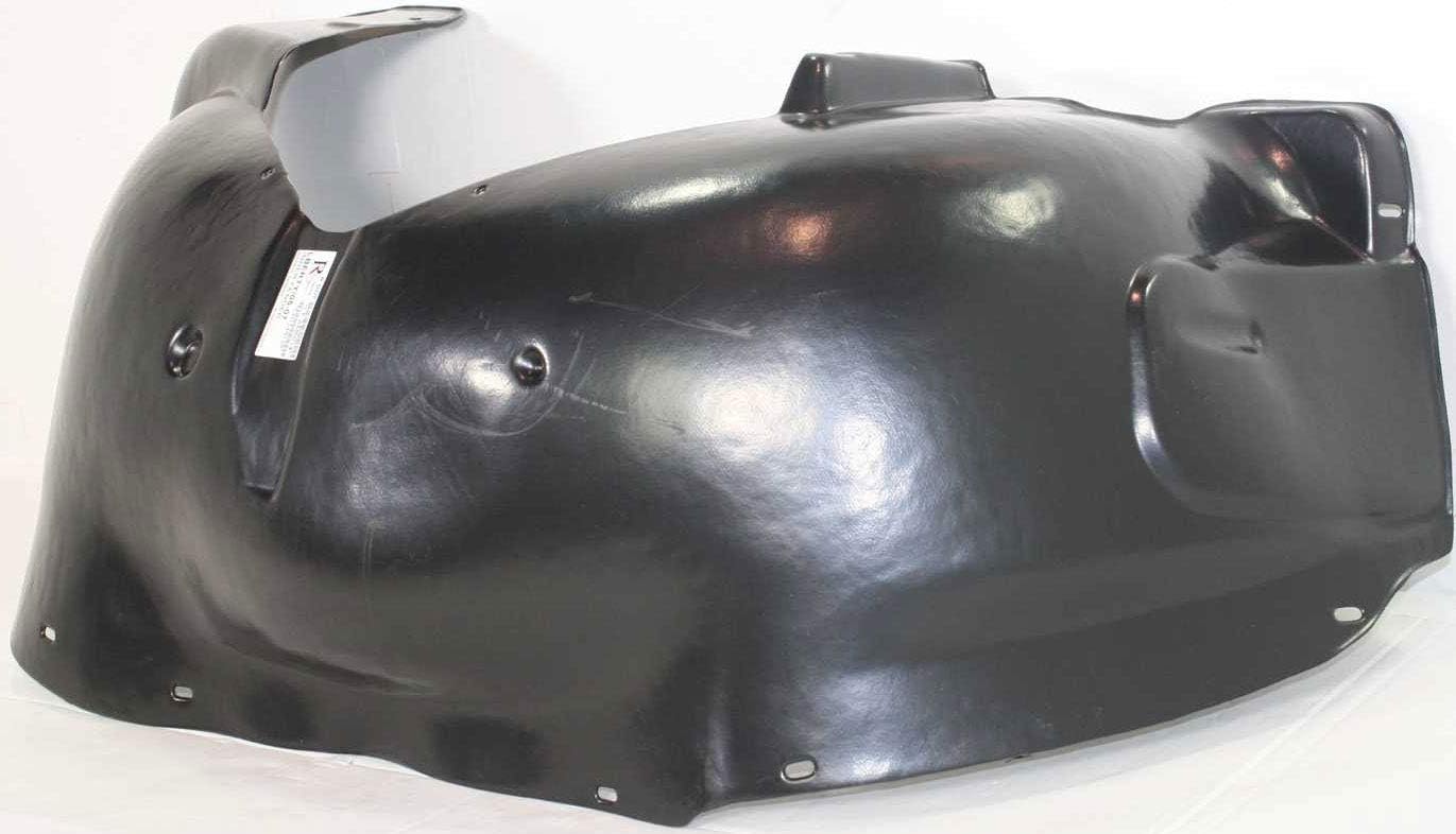 Front Fender Liner Right Passenger Side Direct Replacement Compatible With 2005-2007 Jeep Liberty CH1249128 55156790AD 55157144AD