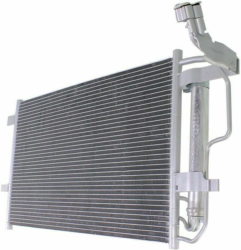 Front A/C Condenser Aluminum Core Direct Replacement Compatible With 2010-2013 Mazda 3 MA3030156 BBP261480C