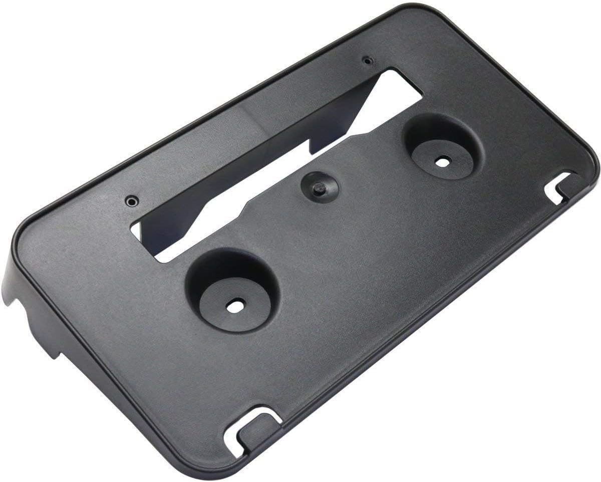 Front License Plate Bracket Textured Direct Replacement Compatible with 2013-2016 Ford Fusion FO1068145 DS7Z17A385AA