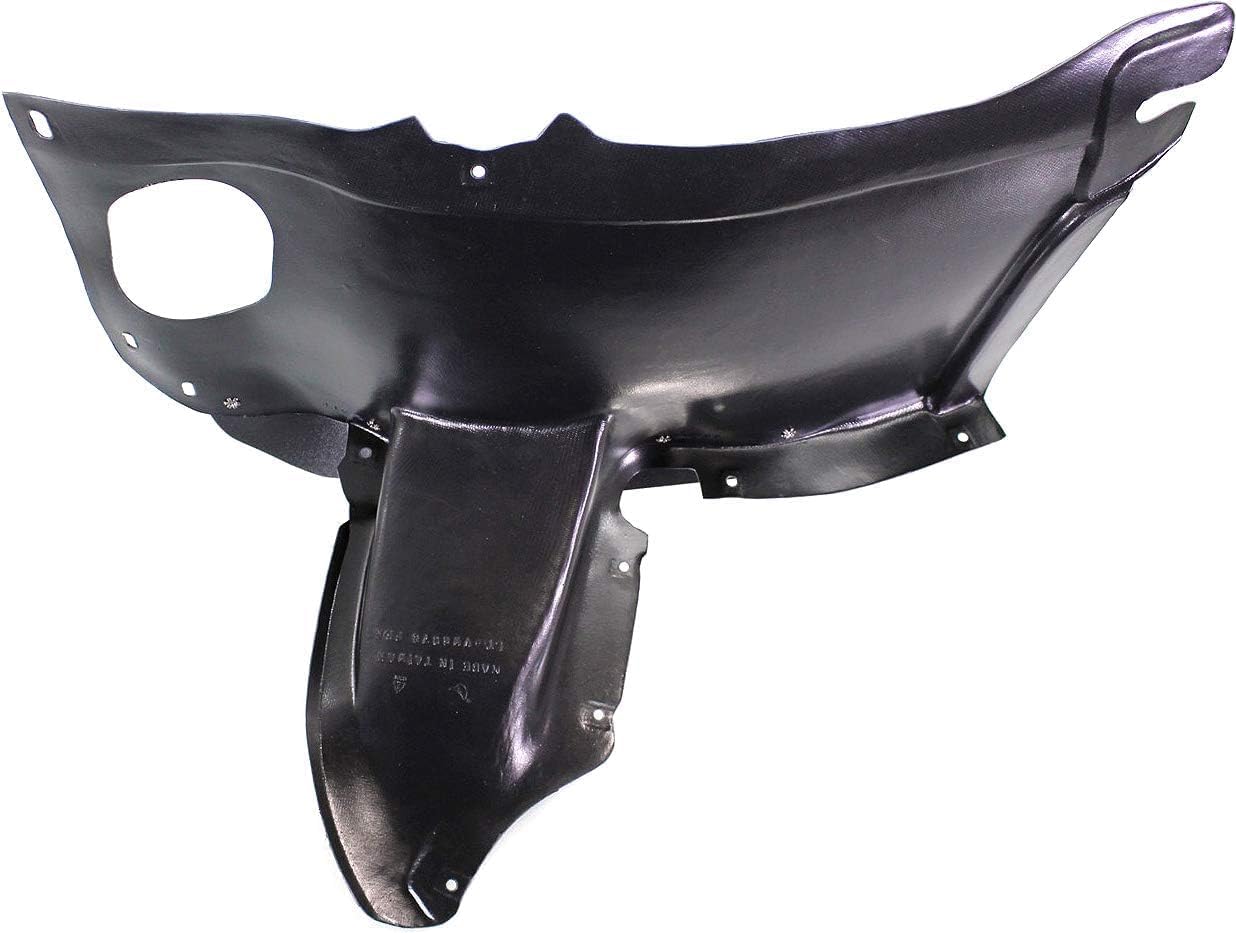 Set Of 2 Front Section Fender Liner Left Driver & Right Passenger Side Direct Replacement Compatible With 2010-2014 Volkswagen GTI/Golf VW1249118 VW1248118 5K0805912E
