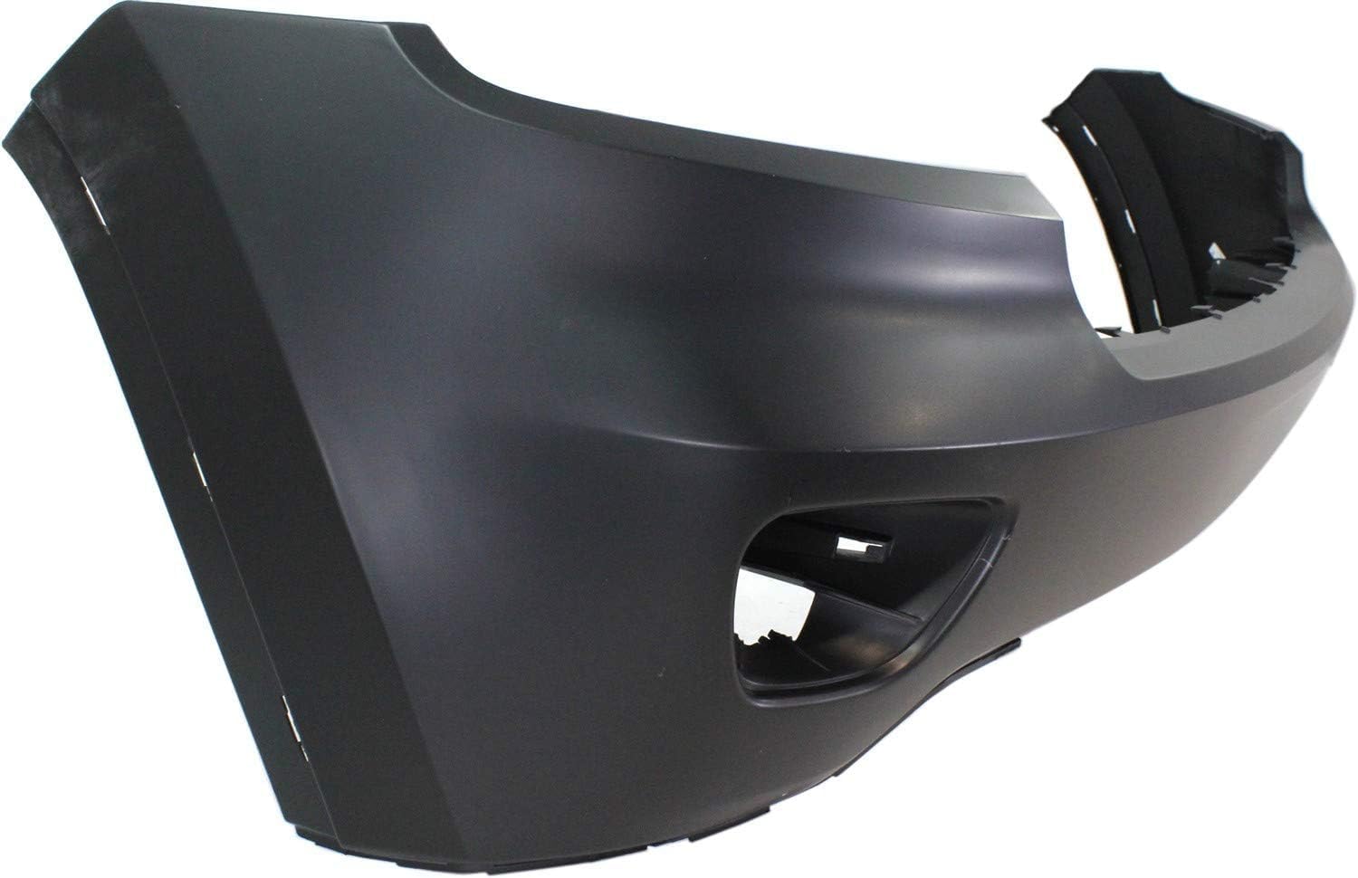 Front Bumper Upper Cover Primed Direct Replacement Compatible With 2011-2013 Jeep Grand Cherokee CH1000979 68078268AB