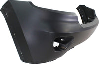 Front Bumper Upper Cover Primed Direct Replacement Compatible With 2011-2013 Jeep Grand Cherokee CH1000979 68078268AB