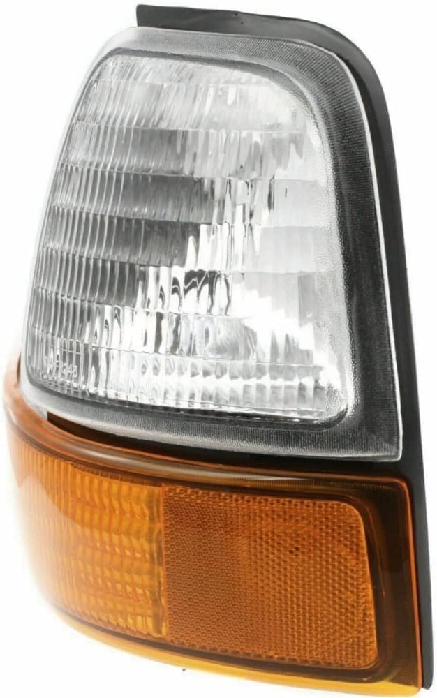 Front Head Light Assembly & Corner Lamp Left Driver & Right Passenger Side Direct Replacement Compatible With 1998-2000 Ford Ranger FO2502151 FO2503151 FO2521144 FO2520144