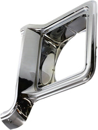 Set Of 2 Head Light Door Chrome Left Driver & Right Passenger Side Direct Replacement Compatible With 1973-1978 C/K Series / 1973-1980 GMC Suburban GM2512134 GM2513134