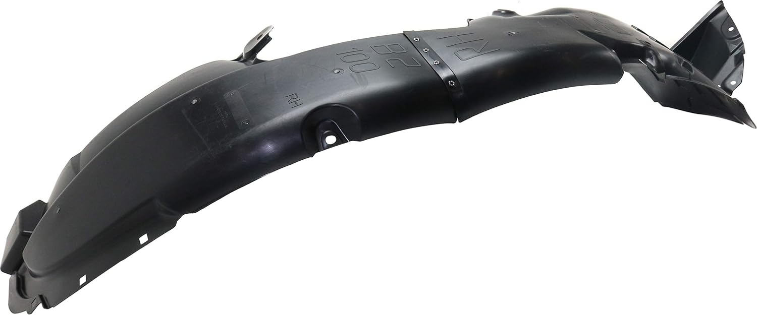 Front Fender Liner Right Passenger Side Direct Replacement Compatible With 2017-2019 Kia Soul KI1249150 86812B2500