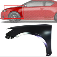 Front Fender Primed Steel Left Driver Side Direct Replacement Compatible With 2011-2016 Scion tC SC1240105 5380221140