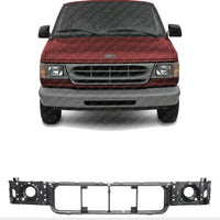 Front Header Panel ABS Plastic Direct Replacement Compatible With 1997-2007 Ford Econoline Van FO1221114 F7UZ8A284AA