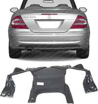 Rear Engine Splash Shield Under Cover Plastic Direct Replacement Compatible with 2003-2006 Mercedes Benz CLK-Class MB1228112 2095242830
