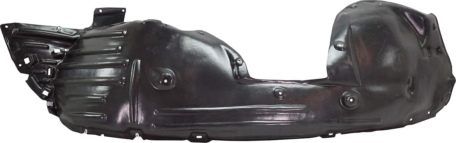 Front Fender Liner Left Driver Side Direct Replacement Compatible With 2016-2022 Honda Pilot / 2017-2020 Ridgeline HO1249183 74151TG7A01