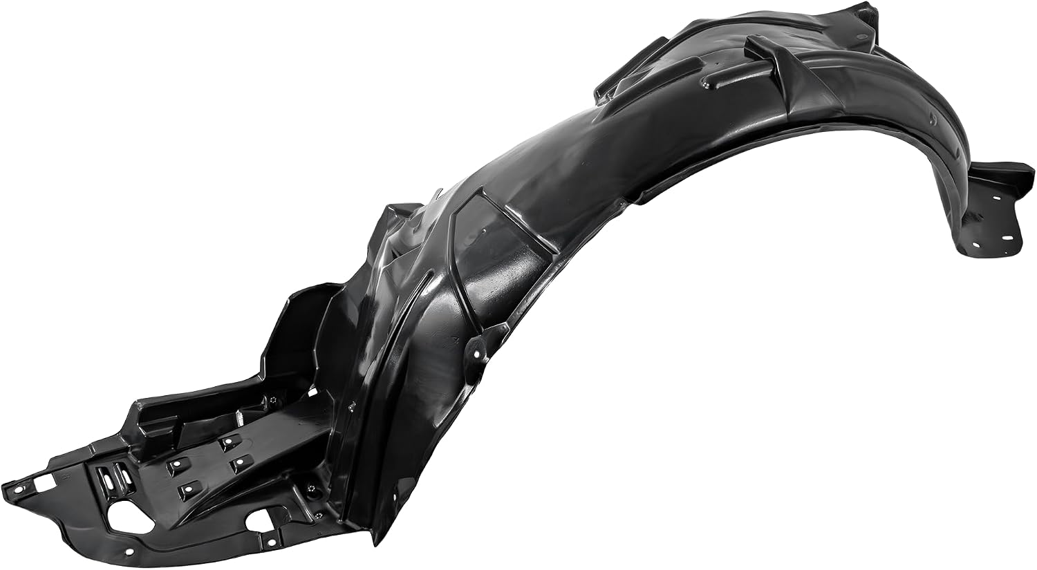 Front Fender Liner Left Driver Side Direct Replacement Compatible With 2004-2008 Acura TL AC1248116 74150SEPA10