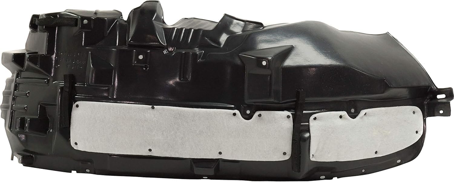 Front Fender Liner Left Driver Side Direct Replacement Compatible With 2017-2023 Nissan Titan NI1248177 63831EZ40C 638319FV1A