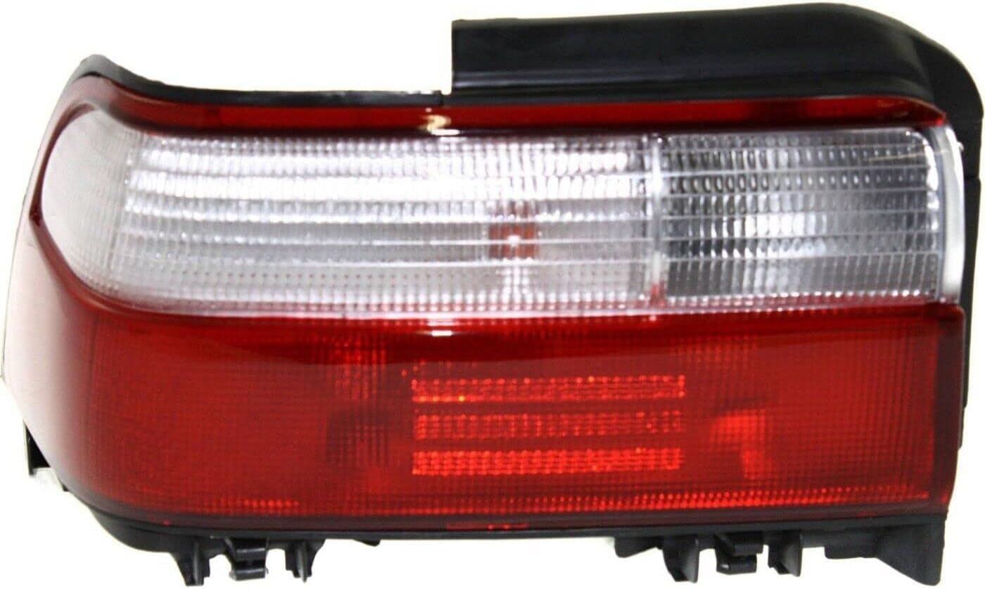 Set Of 2 Tail Light Assembly Plastic Left Driver & Right Passenger Side Direct Replacement Compatible With 1996-1997 Toyota Corolla TO2801127 TO2800127 8155002060 8156002060