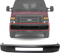 Front Bumper Primed Direct Replacement Compatible With 2008-2019 Ford Econoline FO1002409 8C2Z17757APTM