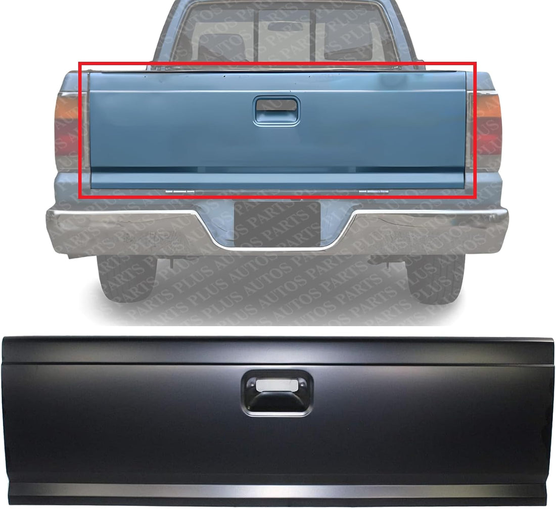Tailgate Primed Steel Direct Replacement Compatible with 1986-1987 Mazda Pickup MA1900101 UB4165610